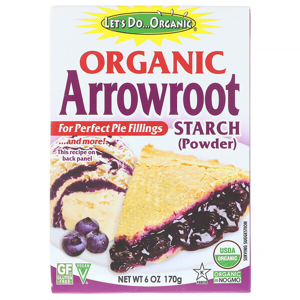 Let's Do Organic, Organic Arrowroot Starch, 6 oz (170 g)