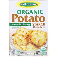 Let's Do Organic, органический картофельный крахмал, 170 г - изображение