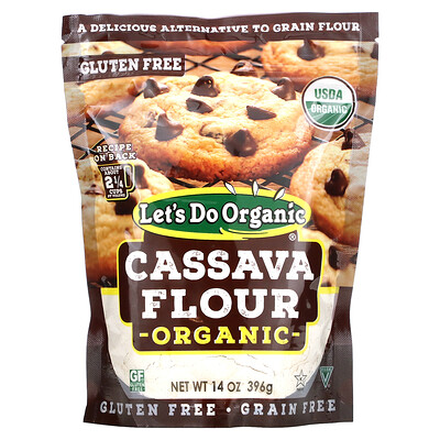 

Edward & Sons Let's Do Organic Organic Cassava Flour 14 oz (396 g)