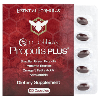 Dr. Ohhira's, Propolis Plus, 120 Kapsül