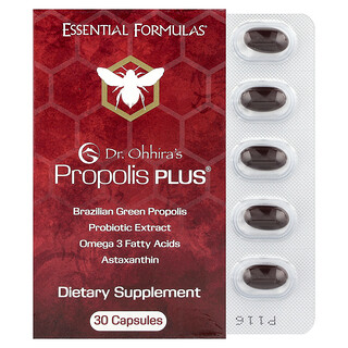 Dr. Ohhira's, Propolis Plus®, 30 Kapsül