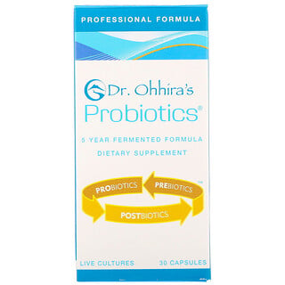 Dr. Ohhira's, Профессиональная формула пробиотиков, 30 капсул