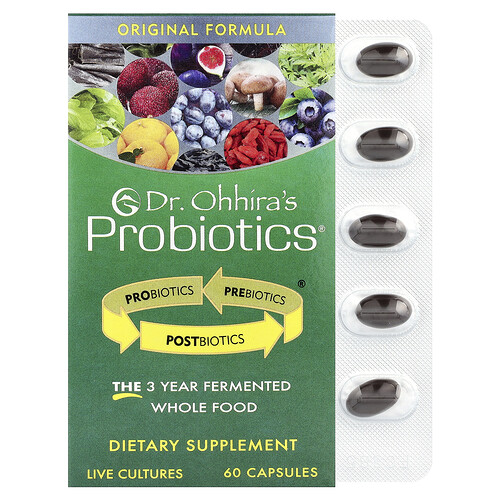 Dr. Ohhira's Probiotics®, Original Formula, 60 Capsules