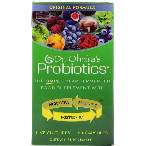 Dr. Ohhira's, Пробиотики, оригинальная рецептура, 60 капсул