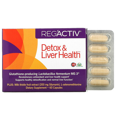 

Dr. Ohhira's Reg'Activ Detox & Liver Health 60 Capsules