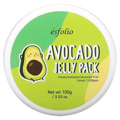 Esfolio Желе из авокадо, 100 г (3,53 унции)
