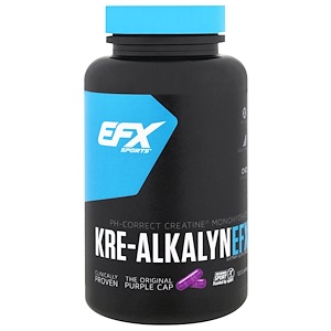 Купить EFX Sports, Kre-Alkalyn EFX, 120 капсул  на IHerb