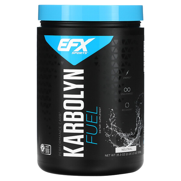 EFX Sports, Karbolyn Fuel, Neutral, 1.000 g (2,20 lbs.)