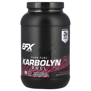 EFX Sports, Karbolyn Fuel, Полуниця, 68,8 унцій (1950 г)