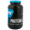 EFX Sports, Training Ground, Protein 6, Chocolate, 2.4 lbs (1089 g)