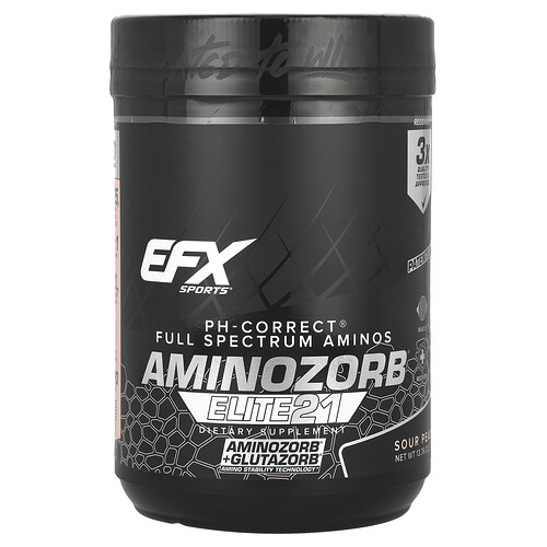 EFX Sports, AminoZorb® Elite 21, Saurer Pfirsich, 390 g (13,76 oz.)