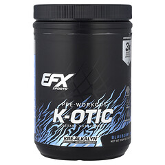 K-otic® Pre-Workout, лохина, 500 г