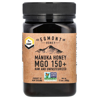 Egmont Honey, Miele di Manuka, crudo e non pastorizzato, UMF™ 7+, MGO 150+, 500 g