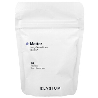 Elysium, Matter, Salud cerebral a largo plazo, 60 comprimidos