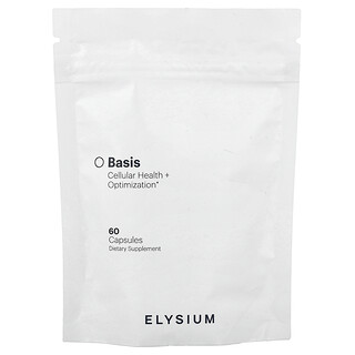 Elysium, Base, Salud y optimización celular, 60 cápsulas