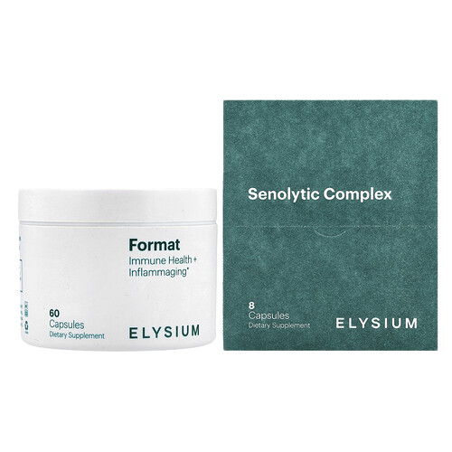 Elysium Format Immune Health + Inflammaging and Senolytic Complex, 68 Capsules