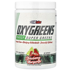 OxyGreens, Daily Super Greens, полунична маргарита, 255 г (9 унцій)