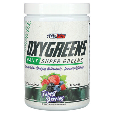 EHPlabs OxyGreens Daily Super Greens, Forest Berries