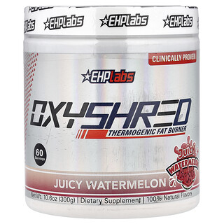 إي إتش بي لابس‏, OxyShred ، حارق الدهون الحراري ، عصير البطيخ ، 10.4 أونصات (294 جم)