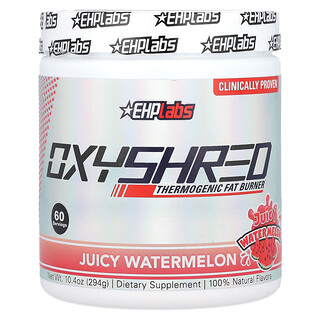 إي إتش بي لابس‏, OxyShred ، حارق الدهون الحراري ، عصير البطيخ ، 10.4 أونصات (294 جم)