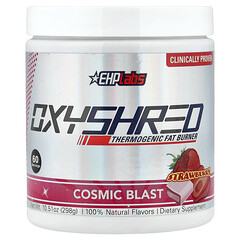 OxyShred, термогенний спалювач жиру, космічний ефект, полуниця, 288 г (10,16 унції)