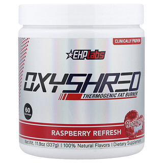 إي إتش بي لابس‏, Oxyshred ، حارق للدهون الحرارية ، توت العليق المنعش ، 11.2 أونصة (318 جم)