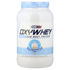 OxyWhey, щоденний пісний сироватковий протеїн, ванільне морозиво, 825 г (1,82 фунта)