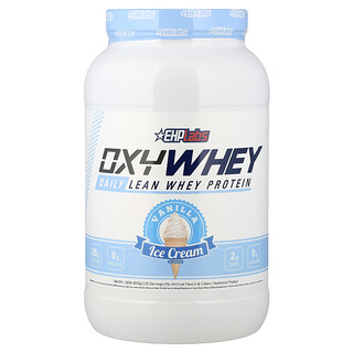 إي إتش بي لابس‏, OxyWhey ، بروتين مصل اللبن الخالي من الدهون يوميًا ، آيس كريم الفانيليا ، 1.82 رطل (825 جم)