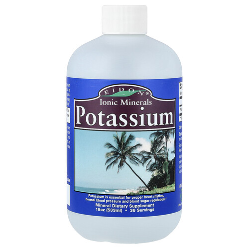 Eidon Ionic Minerals, Ionic Minerals, Potassium, 18 oz (533 ml)