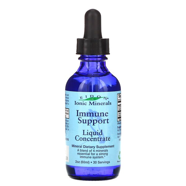 Ionic Minerals, Immune Support, Liquid Concentrate, 2 oz (60 ml)