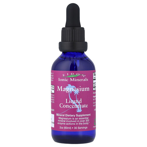 Eidon Ionic Minerals, Magnesium, Flüssigkonzentrat, 60 ml