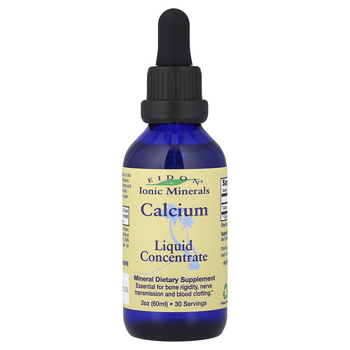 Eidon Ionic Minerals, Calcium, Liquid Concentrate, 2 oz (60 ml)