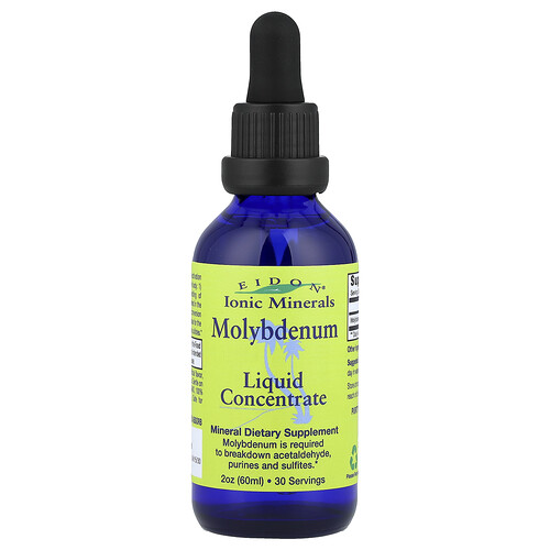 Eidon Ionic Minerals Molybdenum, Liquid Concentrate, 2 oz (60 ml)