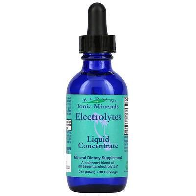 

Eidon Mineral Supplements Electrolytes, Liquid Concentrate, 2 fl. oz. (60 ml.)