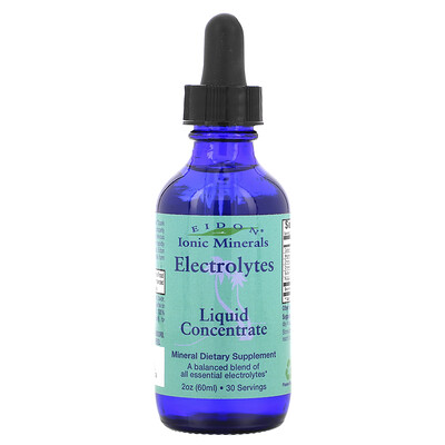 Eidon Mineral Supplements Electrolytes, Liquid Concentrate, 2 fl. oz. (60 ml.)