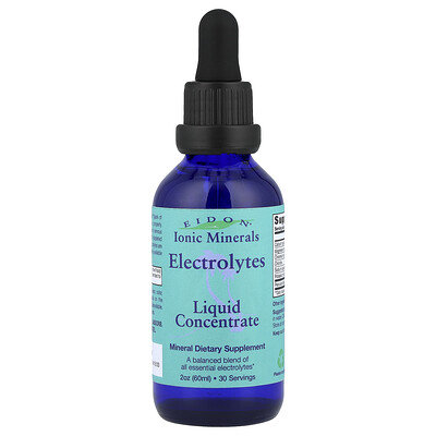 Product Image for Eidon Ionic Minerals, Electrolytes, Liquid Concentrate, 2 oz (60 ml)