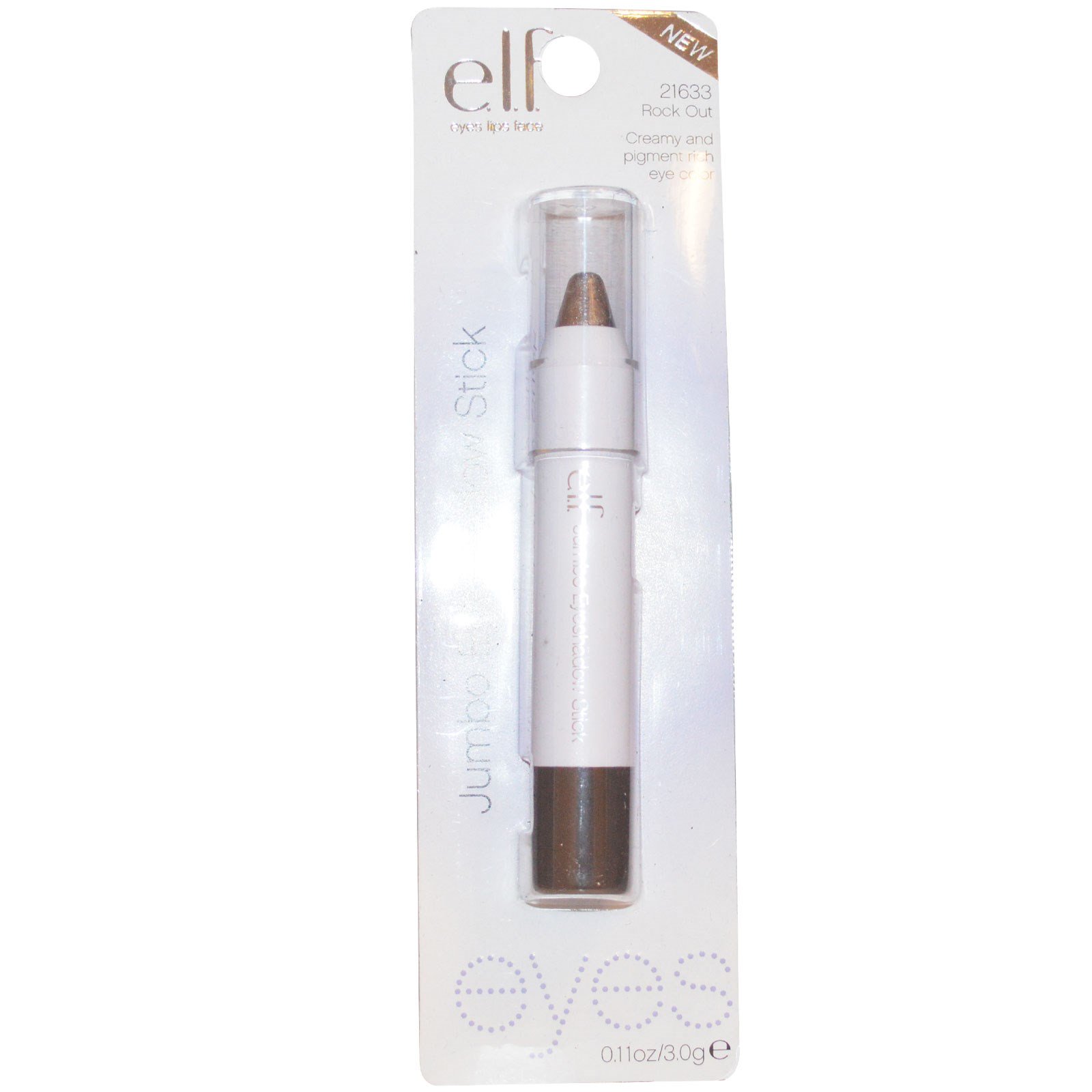 E.L.F., Jumbo Eyeshadow Stick, Rock Out, 0.11 oz (3.0 g) iHerb