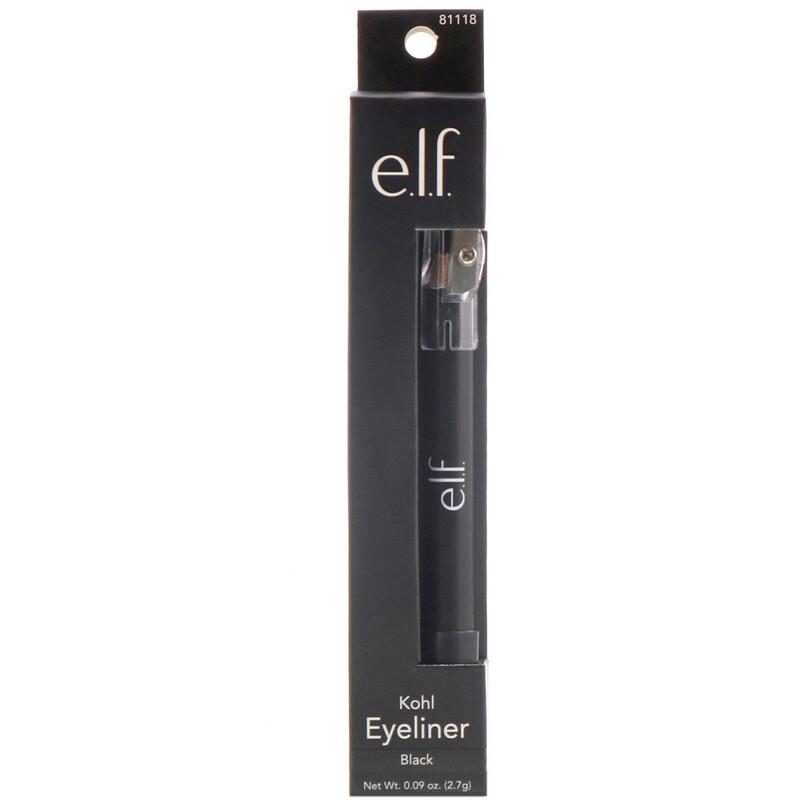 E.L.F., Kohl Eyeliner, Black, 0.09 oz (2.7 g) iHerb