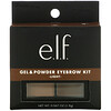 E.L.F., Eyebrow Kit, Gel & Powder, Light, 0.067 oz (1.9 g)
