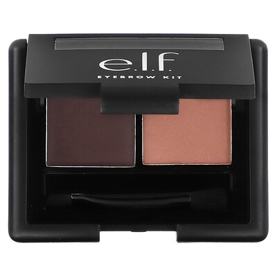 

E.L.F., Eyebrow Kit, Gel & Powder, Dark, Gel 0.045 oz (1.3 g), Powder 0.063 oz (1.8 g)