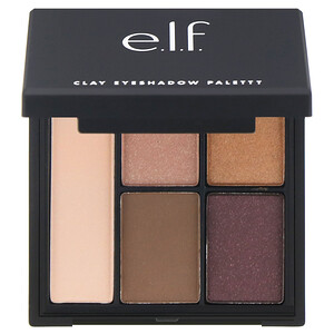 ЕЛФ Косметикс, Clay Eyeshadow Palette, Saturday Sunsets, 0.26 oz (7.5 g ) отзывы покупателей