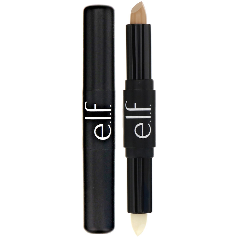 E.L.F., Lip Primer & Plumper, Clear/Natural, 0.05 oz (1.6 g)/0.06 oz (1