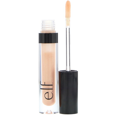 E.L.F. Lip Plumping Gloss, Champagne Glam, 0.09 fl oz (2.7 g)