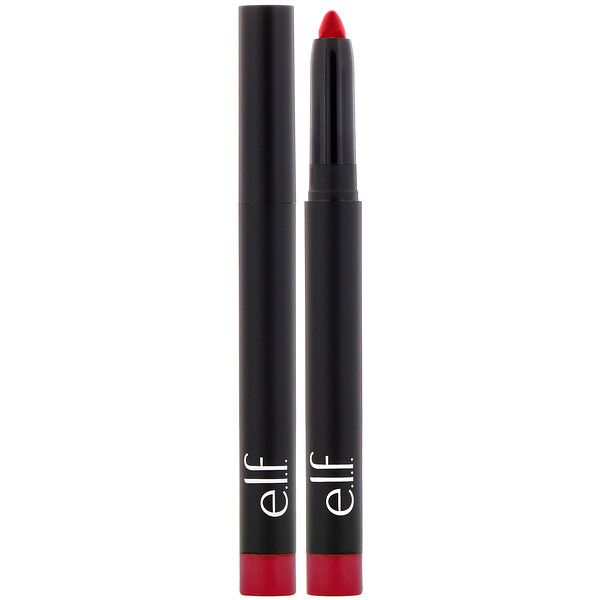 E.L.F., Matte Lip Color, Rich Red, 0.05 oz (1.4 g)