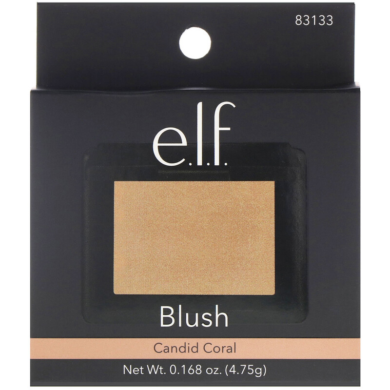 E.L.F., Blush, Candid Coral, 0.168 oz (4.75 g) iHerb