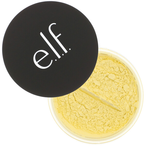 E.L.F., High-Definition-Puder, Korrektives Gelb, 0,28 oz (8 g)