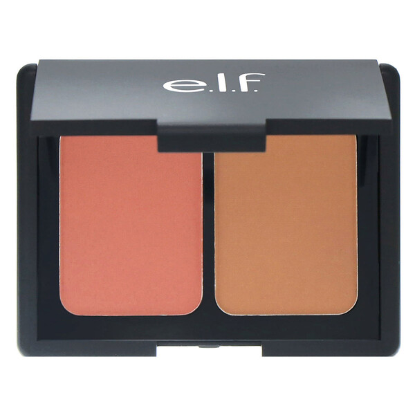 E.L.F., Matte Contouring Blush & Bronzing Powder, Fiji, 0.30 oz (8.4 g)