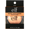 E.L.F. Cosmetics, Baked Highlighter, Apricot Glow, 0.17 oz (5 g)