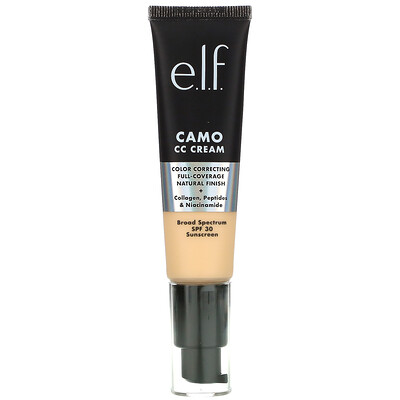 Купить E.L.F. Camo CC Cream, SPF 30, Fair 140W, 1.05 oz (30 g)