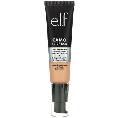 E.L.F. Camo CC Cream, SPF 30, Light 210N, 1.05 oz (30 g)  - купить со скидкой